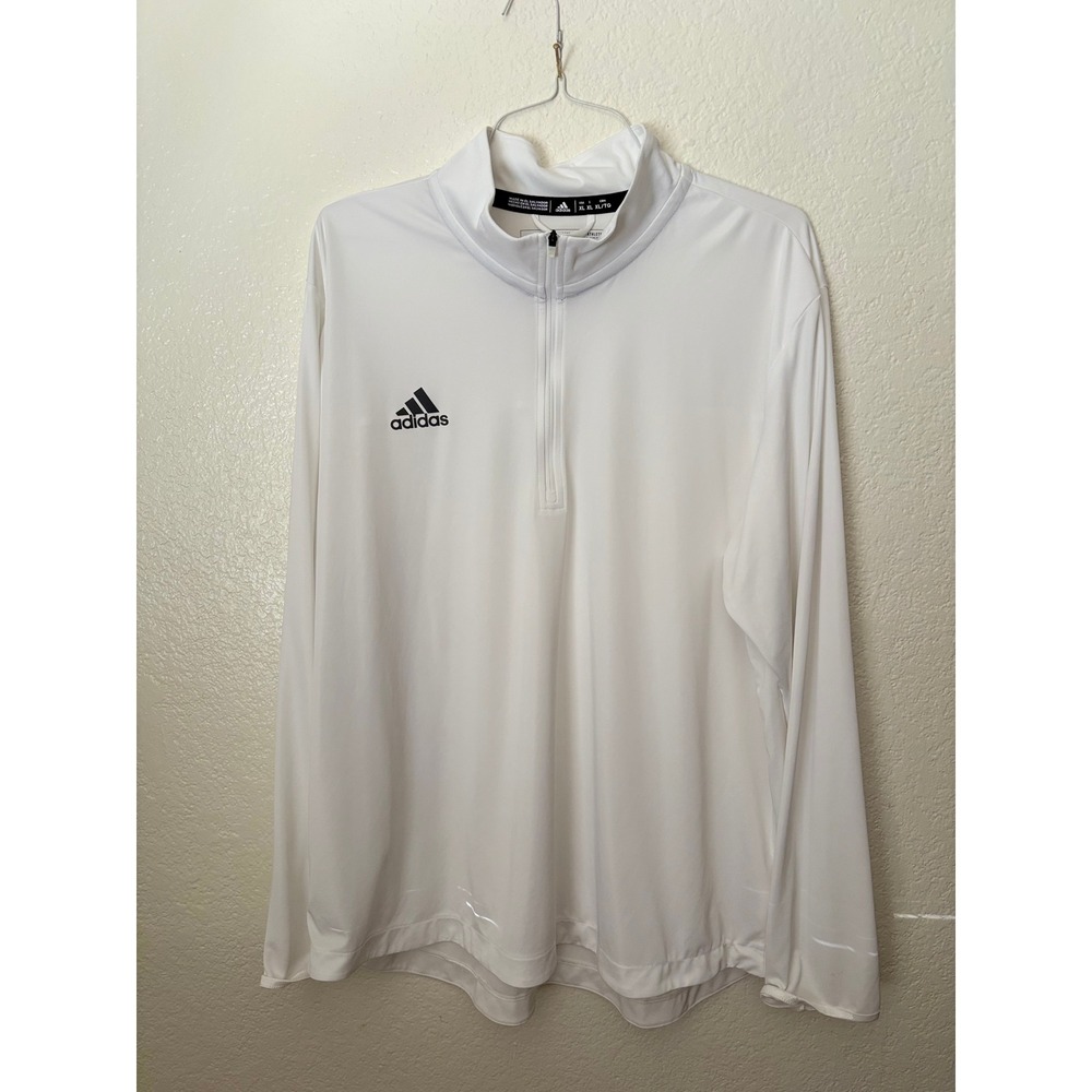 Adidas Quarter Zip Pullover Performance Athleisur… - image 1